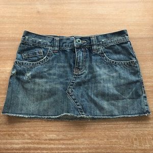Roxy denim skirt sz 9
